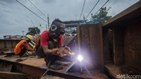 Underpass Stasiun Cibitung dikerjakan oleh Kementerian Perhubungan.