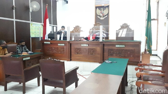 Suasana ruang sidang PN Jaksel (Dwi Andayani/detikcom)