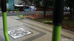 Mantap! Taman Hijau di Jati Asih Dilengkapi Sarana Olahraga