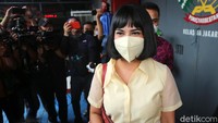 Dalam kesempatan tersebut Vanessa Angel mengungkapkan beberapa hal. (Foto: Palevi/detikcom) 