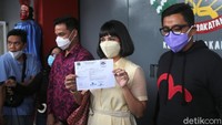 Vanessa Angel tersangkut masalah narkoba dan mulai menjalani masa pidana pada 18 November 2020. Dia diputus tiga bulan penjara dan denda Rp 10 juta saat itu. (Foto: Palevi/detikcom) 