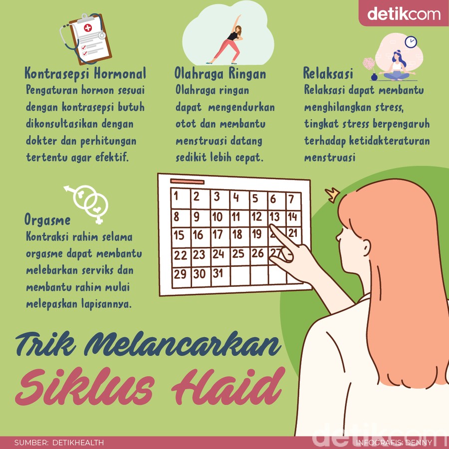 cara melancarkan darah haid