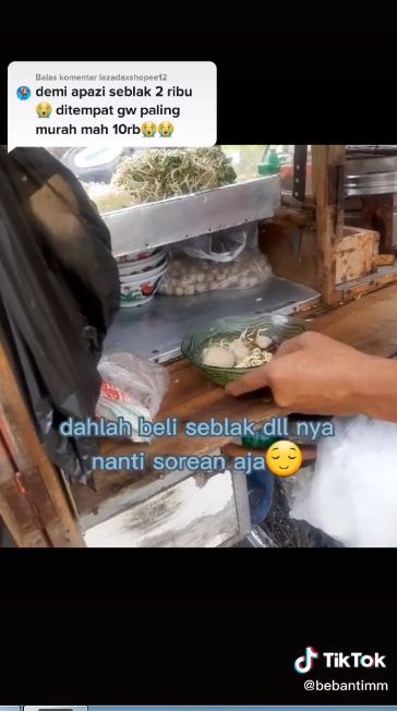 Murah Meriah, Seporsi Bakso dan Seblak Cuma Rp 2 Ribu