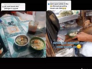 Murah Meriah, Seporsi Bakso dan Seblak Cuma Rp 2 Ribu
