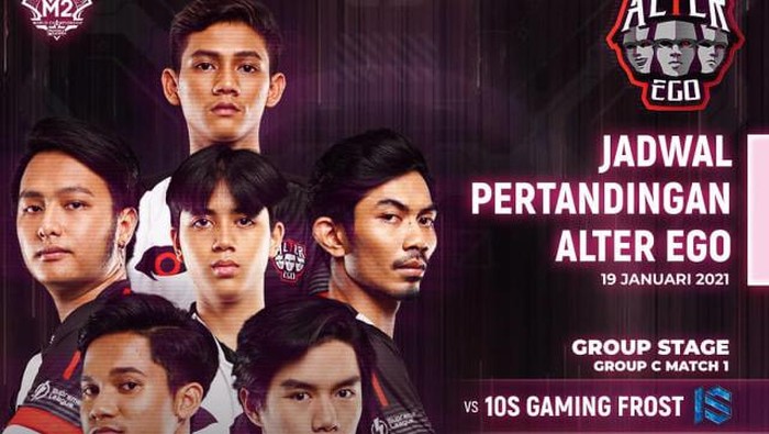 Hasil Pertandingan M2 Mobile Legends Fase Group, Alter Ego vs 1OS Gaming
