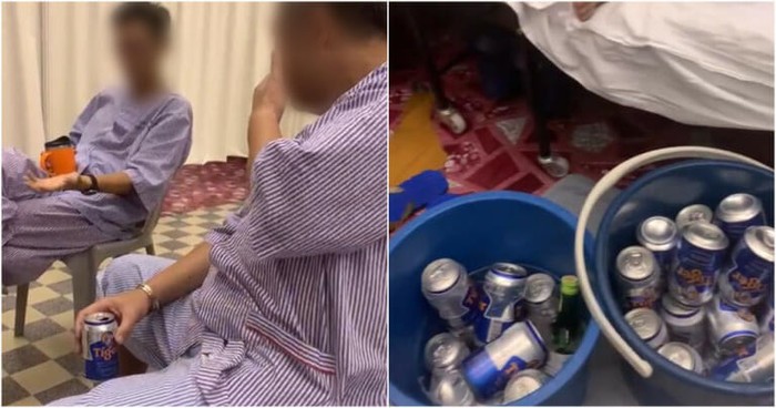 Jadi Kontroversi, Pasien Covid-19 Asyik Pesta Bir di Pusat Karantina