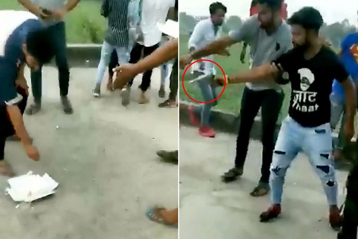 Kacau! Aksi Potong Kue Ultah Pakai Pistol dan Pedang Ini Bikin Geger