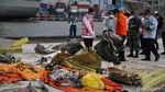 Menhub Tinjau Perkembangan Pencarian-Evakuasi Sriwijaya Air di JICT