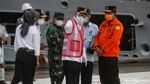 Menhub Tinjau Perkembangan Pencarian-Evakuasi Sriwijaya Air di JICT