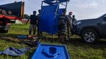 Foto: Tenda Pengungsian untuk Korban Gempa Sulbar