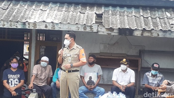 Pertemuan warga atasi tawuran Manggarai, Jakarta Selatan. (Afzal Nur Iman/detikcom)