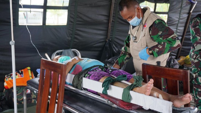 RS KRI dr Soeharso Bersandar di Lanal Mamuju, Sulbar
