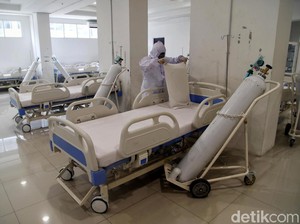 BOR Isolasi RS Rujukan COVID di DKI Kini 42 Persen, ICU 63 Persen