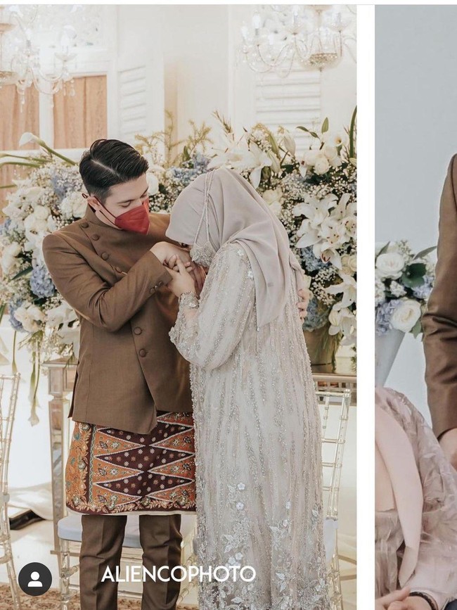 Zaskia Sungkar memilih gaya yang praktis agar mempermudah ia bergerak dan juga tetap nyaman karena memasuki usia kehamilan yang ke tujuh bulan. Gaya ini cocok buat kamu para bumil yang juga ingin memperlihatkan detail kebaya yang kamu kenakan. Foto: Instagram @zaskiasungkar15