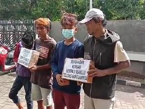 Satpol PP Gowa Amankan 4 Remaja Galang Donasi Gempa Sulbar Diduga untuk Mabuk