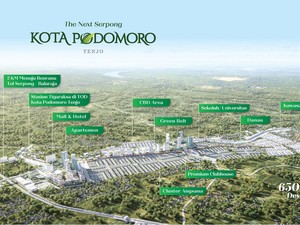 1.300 Rumah Sold 7 Hari, Kota Podomoro Buka Klaster Kana Rp 200 Jutaan