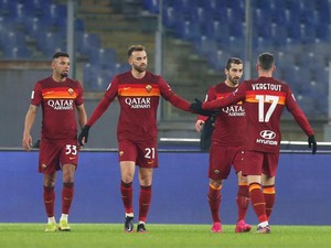 Roma Menang 10-0 di Laga Uji Coba Pertama bersama Mourinho