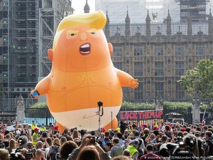 Balon Raksasa Boneka Bayi Trump Jadi Koleksi Museum of London