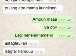 10 Chat Typo Bikin Keluarga Jantungan Pas Baca, Auto Panik Takut Didepak!