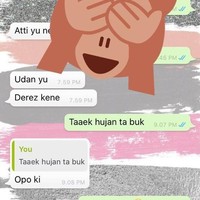 Lagi-lagi salah ketik. Gini kan jadinya bikin keluarga jadi auto jantungan pas baca. Foto: Twitter.com/girlnamedayu