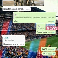 Mau bilang ayu malah jadi asu. Yang baca kan jadi auto jantungan ngelihatnya. Semoga abis ini ibunya nggak marah ya.. Foto: Twitter.com/qiefa1