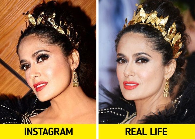 fotoinet Begini Perbedaan Foto Seleb Dunia di Instagram Vs Aslinya