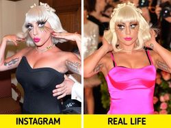Perbedaan Foto Cantik Selebriti Dunia di Instagram Vs Realita