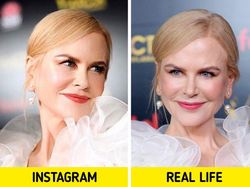 Perbedaan Foto Cantik Selebriti Dunia di Instagram Vs Realita