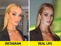 Perbedaan Foto Cantik Selebriti Dunia di Instagram Vs Realita