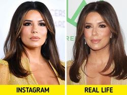 Perbedaan Foto Cantik Selebriti Dunia di Instagram Vs Realita