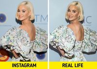 Perbedaan Foto Cantik Selebriti Dunia Di Instagram Vs Realita