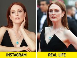 Perbedaan Foto Cantik Selebriti Dunia di Instagram Vs Realita