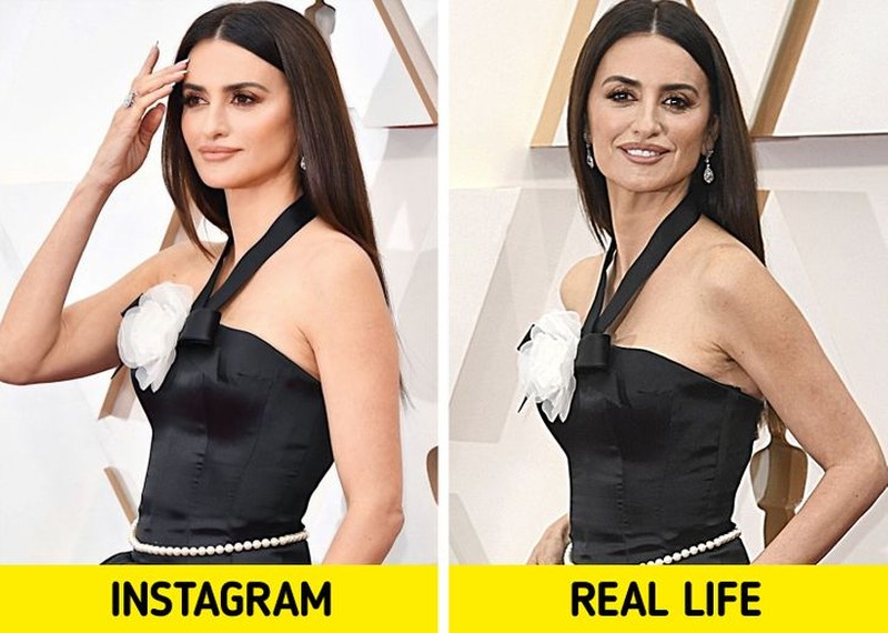 fotoinet Begini Perbedaan Foto Seleb Dunia di Instagram Vs Aslinya