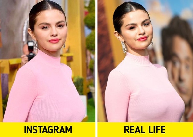 fotoinet Begini Perbedaan Foto Seleb Dunia di Instagram Vs Aslinya