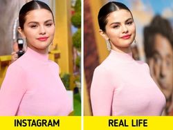 Perbedaan Foto Cantik Selebriti Dunia di Instagram Vs Realita