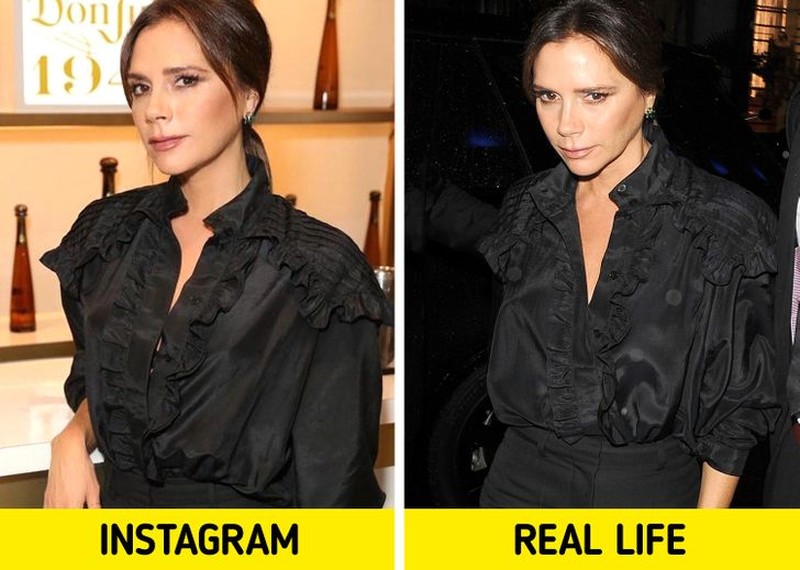fotoinet Begini Perbedaan Foto Seleb Dunia di Instagram Vs Aslinya