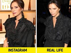 Perbedaan Foto Cantik Selebriti Dunia di Instagram Vs Realita