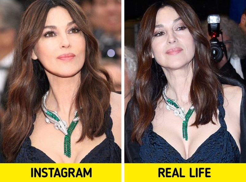 fotoinet Begini Perbedaan Foto Seleb Dunia di Instagram Vs Aslinya