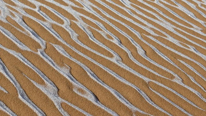 Salju di Gurun Sahara, Januari, 2021.