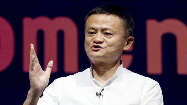 Jack Ma. (AP/Firdia Lisnawati)