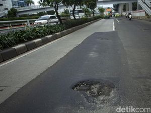 Jl MT Haryono-Gatsu Bopeng-bopeng, Bina Marga DKI Akan Perbaiki