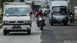 Hati-hati! Jalan MT Haryono Arah Gatot Subroto Bopeng