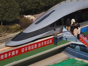 China Debut Lagi Kereta Cepat, Melesat 620 Kilometer per Jam