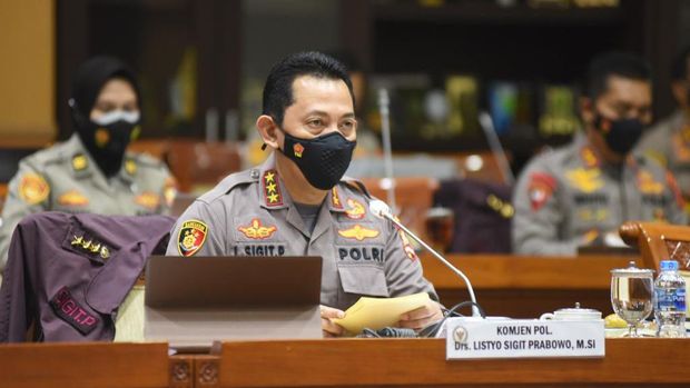 Komjen Listyo Sigit Prabowo mengikuti fit and proper test calon Kapolri di Komisi III DPR