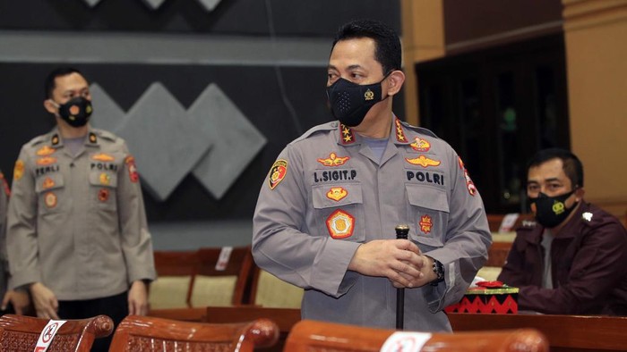 Komjen Listyo Sigit Prabowo mengikuti fit and proper test calon Kapolri di Komisi III DPR