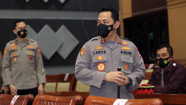 Komjen Listyo Sigit Prabowo mengikuti fit and proper test calon Kapolri di Komisi III DPR