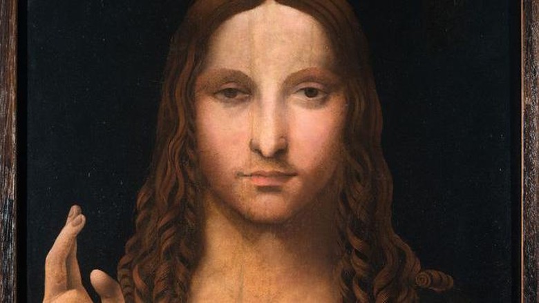 Kopian lukisan Salvator Mundi Kopian lukisan Salvator Mundi