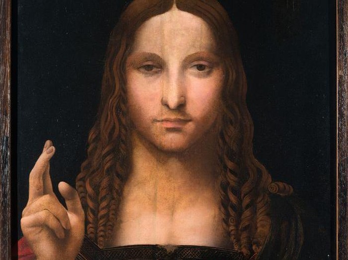 Kopian lukisan Salvator Mundi