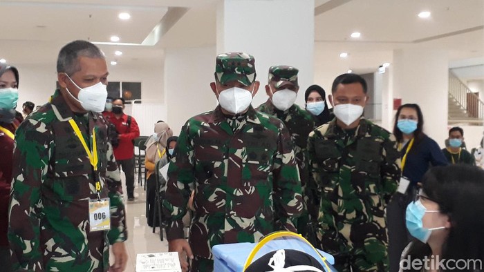 Pangdam Jaya di Wisma Atlet