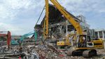 Pasca Gempa, Puing-puing Kantor Gubernur Sulbar Dibersihkan